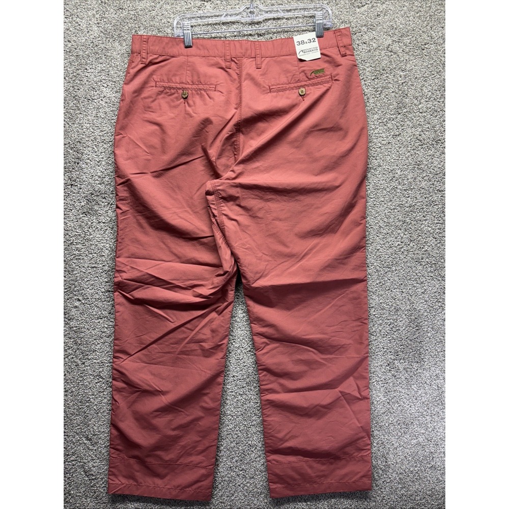 MK Mountain Khakis Jackson Hole Wyoming Men's Work pants Salmon 38x32 Hiking NWT